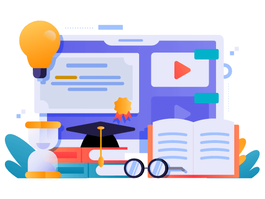 Author website design image